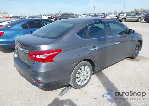 2018 Nissan Sentra S z USA, uszkodzony, nr VIN 3N1AB7AP4JY330429